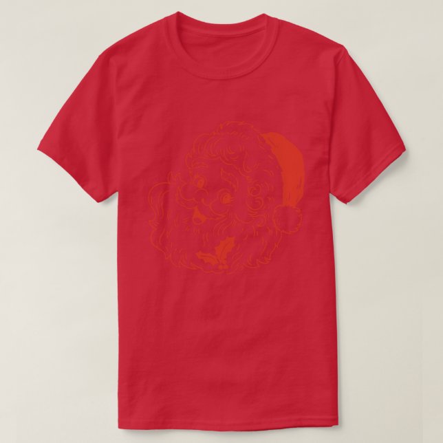 Camiseta Vintage Santa Claus 35 (Diseño del anverso)