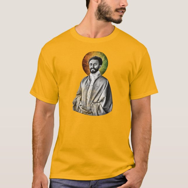 Camiseta Vintage santo II de Haile Selassie I (Anverso)