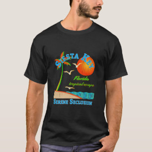 Camiseta Vintage Sarasota Florida Siesta Key Family Beach V