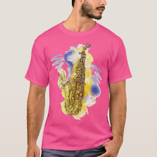 Camiseta Vintage saxofón