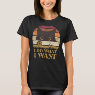 Camiseta Vintage Saying Meme Cute Cat Mom Kitten Lady Dad