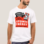 Camiseta ¡Vintage Science Toy Atomic Energy Para Niños!<br><div class="desc">¡Kit de experimentos químicos de ciencia vintage con energía atómica para niños!</div>