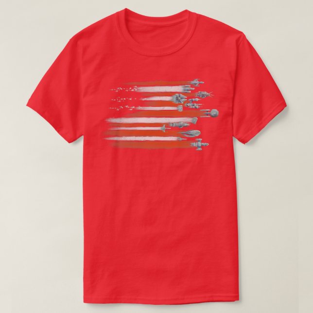 Camiseta Vintage SciFlyers (Diseño del anverso)