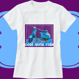 Camiseta Vintage Scooter Guay Chicas Ride