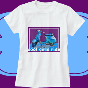 Camiseta Vintage Scooter Guay Chicas Ride