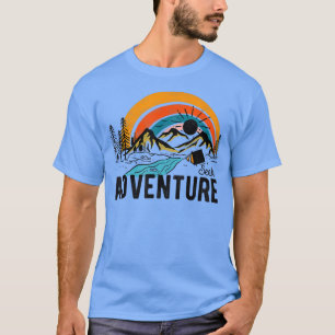 Camiseta Vintage Seek Adventure Hetro Eplore Mountain