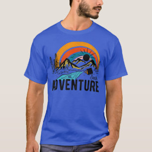 Camiseta Vintage Seek Adventure Hetro Eplore Mountain 