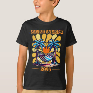 Camiseta Vintage Senior Sunrise 2026 Seniors De Cl Graduado