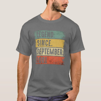Camiseta Vintage Septiembre De 1920 100º Regalos De Cumplea