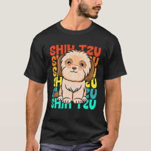 Camiseta Vintage Shihtzu Dog Shih Tzu