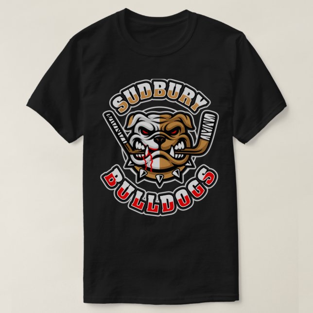 Camiseta Vintage SHORESY Sudbury Blueberry Bulldoges (Diseño del anverso)