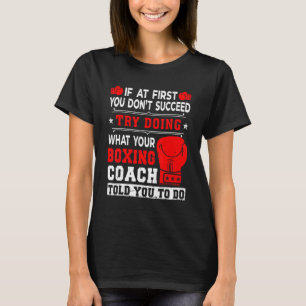 Camiseta Vintage si al principio no tienes éxito en el entr