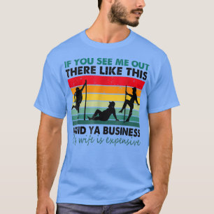 Camiseta Vintage Si Me Ves Ahí Fuera Como Esta Mente Ya 