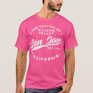 Camiseta Vintage Silicon Valley San José California Retro U