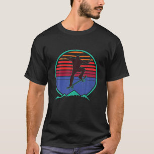 CAMISETA VINTAGE SKATEBOARD OLLIE RETRO