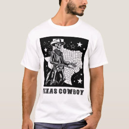CAMISETA VINTAGE SKELETON COWBOY