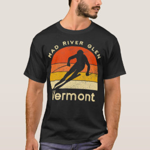 Camiseta Vintage Ski Mad River Glen Vermont Mountain