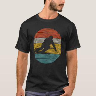 Camiseta Vintage Ski Winter Sports Carreras Downhill Skier
