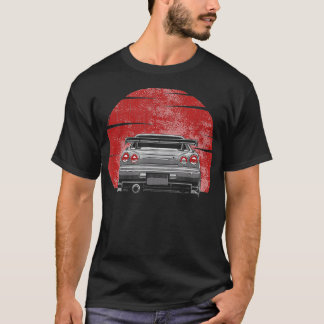 Camiseta Vintage Skyline JDM Gt r