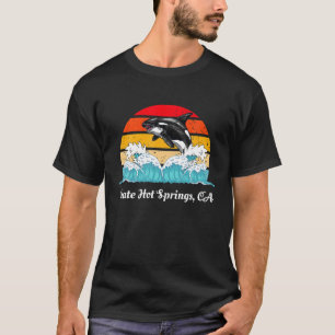 Camiseta Vintage Slate Hot Springs CA CA Molestias Orca Kil