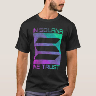 Camiseta Vintage Solana Crypto Coin Token Cryptocurrency Wa