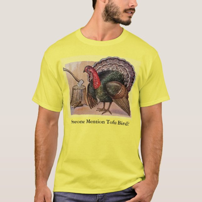 Camiseta Vintage Someone Mención Tofu Bird T shirt (Anverso)