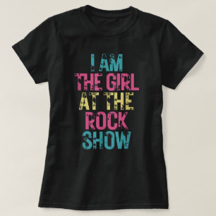 Camiseta Vintage, Soy El Chica En El Show Rock, Rock Music