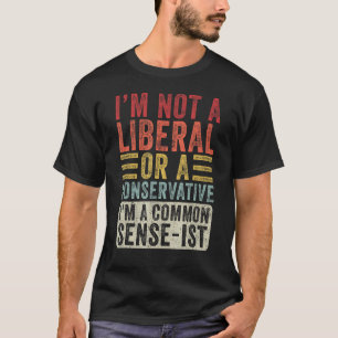 Camiseta Vintage, soy un Sentido Común - Divertida L Políti