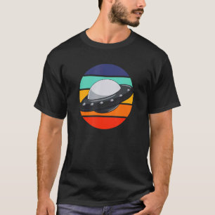 Camiseta Vintage Spaceship Alien Ufo Extraterrestre