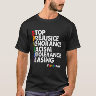 Camiseta Vintage Spirit Day Anti bullying Support Gay LGBT