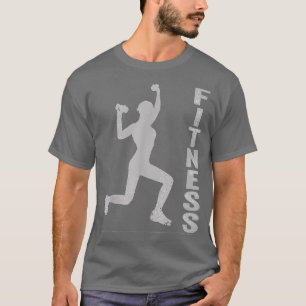 Camiseta Vintage Sport Fitness Amantes de Fitness Woman Sil