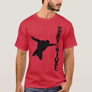 Camiseta Vintage Sport Skydiving Lovers Skydiving Man Silho