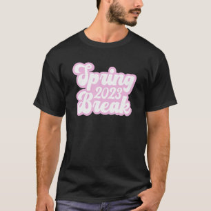 Camiseta Vintage Spring Break 2023 - Beach Week Group Vacat