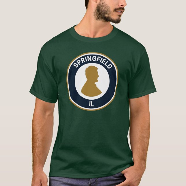 Camiseta Vintage Springfield Illinois (Anverso)