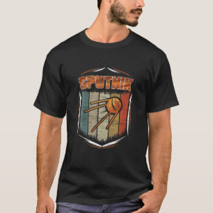 Camiseta Vintage Sputnik Space Satellite Unión Soviética 