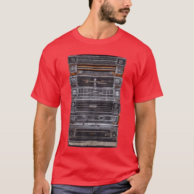 Camiseta Vintage Square Body Truck (Anverso)