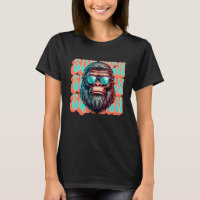 Vintage Squatch Retro Style Cómic Pop Art