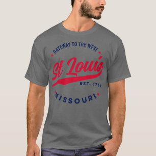 Camiseta Vintage St Louis Missouri Gateway to West USA