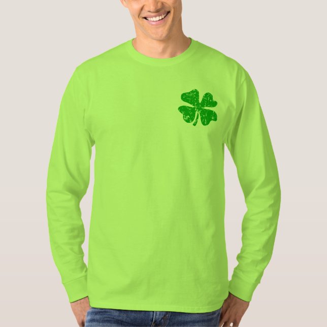 Camiseta Vintage St Patrick's Day (Anverso)