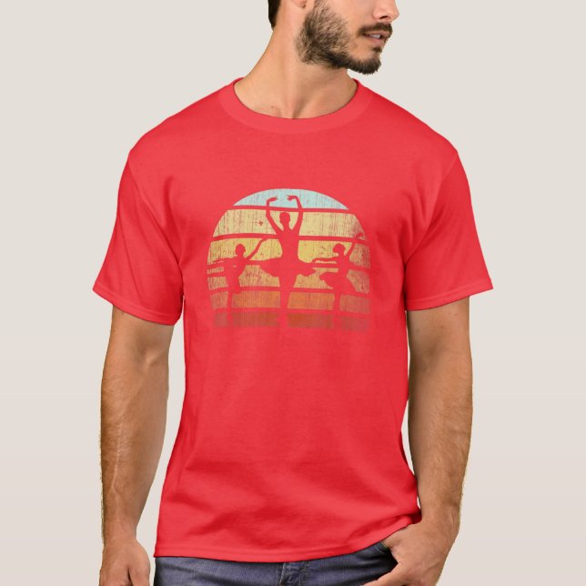 Camiseta Vintage Straight Outta Dancing Class Virtual Balle (Anverso)