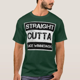 Camiseta Vintage Straight Outta Lake Winnebago