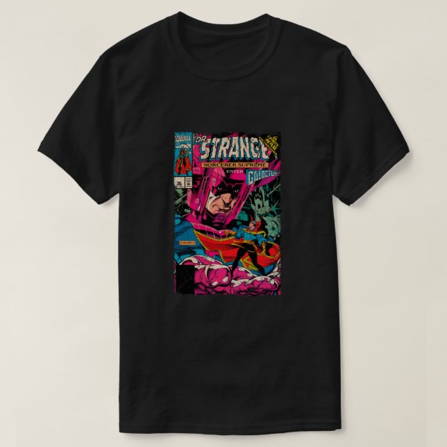Camiseta Vintage Strange Comic Cover Classic (Diseño del anverso)