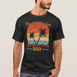 Camiseta Vintage Style Family Vacation 2022 Alabama Gulf Sh
