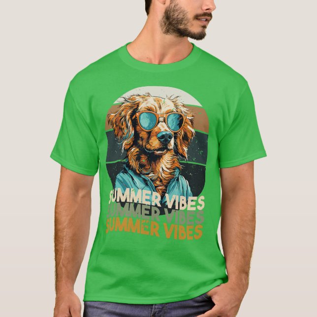 Camiseta Vintage summer vibes (Anverso)