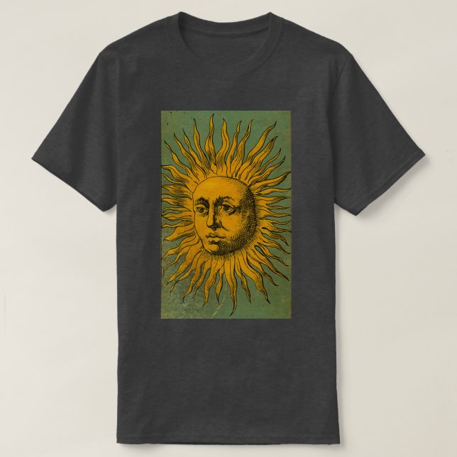 Camiseta Vintage Sun Tarot (Diseño del anverso)