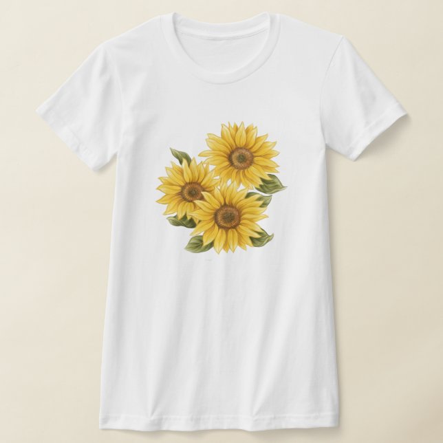 Camiseta Vintage Sunflowers T-Shirt (Distribución)