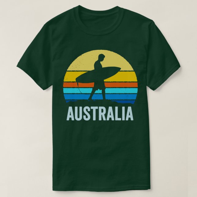 Camiseta Vintage Sunset Austria (Diseño del anverso)
