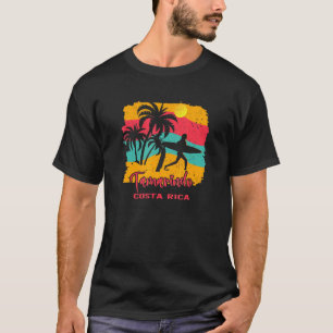 Camiseta Vintage Sunset Beach Surfing Tamarindo Costa Rica