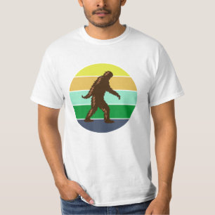 Camiseta Vintage Sunset Bigfoot Sasquatch