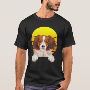 Camiseta Vintage Sunset Nederlandse Kooikerhondje Dog Lover